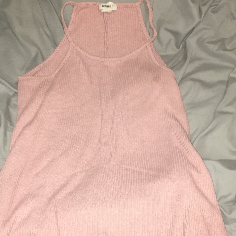Forever 21 pink tank